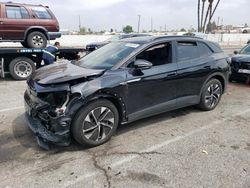 Salvage cars for sale at Van Nuys, CA auction: 2021 Volkswagen ID.4 PRO S