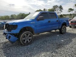 Salvage cars for sale at Byron, GA auction: 2014 Ford F150 Supercrew