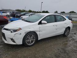 Salvage cars for sale at Sacramento, CA auction: 2015 Toyota Corolla L