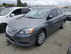 Salvage cars for sale at Martinez, CA auction: 2015 Nissan Sentra S