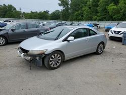 Salvage cars for sale from Copart Shreveport, LA: 2010 Honda Civic EX