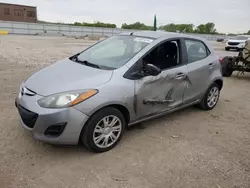 Salvage cars for sale at Kansas City, KS auction: 2012 Mazda 2