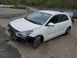 KIA Rio salvage cars for sale: 2020 KIA Rio LX