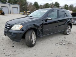 Salvage cars for sale at Mendon, MA auction: 2006 Mercedes-Benz ML 350