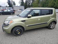 Salvage cars for sale from Copart Arlington, WA: 2010 KIA Soul +