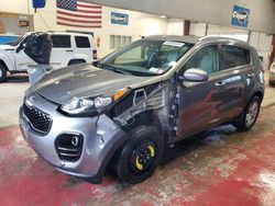 Salvage cars for sale from Copart Angola, NY: 2017 KIA Sportage LX