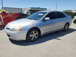 Salvage cars for sale from Copart Orlando, FL: 2003 Honda Accord EX