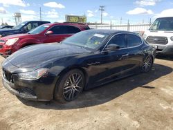 Salvage cars for sale at Chicago Heights, IL auction: 2017 Maserati Ghibli S