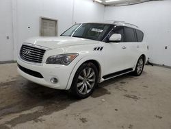 Salvage cars for sale at Madisonville, TN auction: 2011 Infiniti QX56