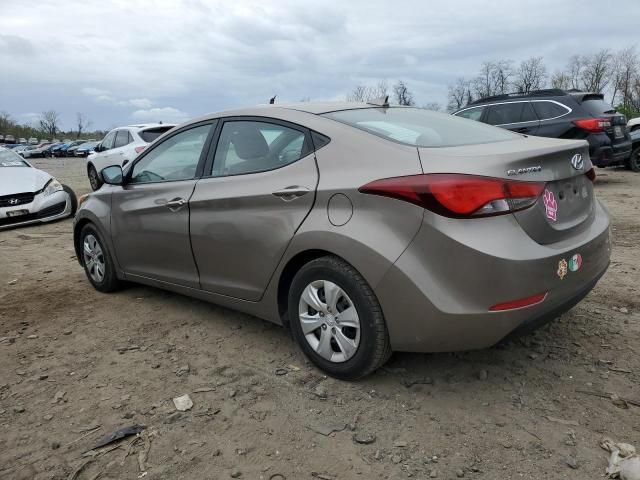 2016 Hyundai Elantra SE