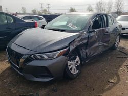 Nissan Sentra S Vehiculos salvage en venta: 2020 Nissan Sentra S