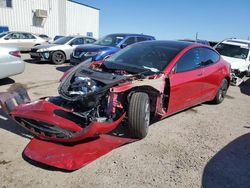 Salvage cars for sale from Copart Tucson, AZ: 2022 Tesla Model 3