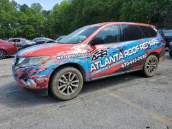 Salvage cars for sale from Copart Austell, GA: 2014 Nissan Pathfinder S
