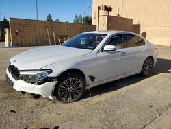BMW 530 XI salvage cars for sale: 2017 BMW 530 XI