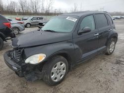 Salvage cars for sale at Leroy, NY auction: 2007 Chrysler PT Cruiser Touring