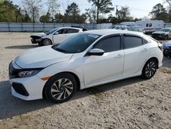 Salvage cars for sale from Copart Hampton, VA: 2017 Honda Civic LX