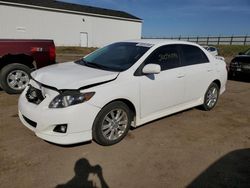 Salvage cars for sale from Copart Portland, MI: 2010 Toyota Corolla Base