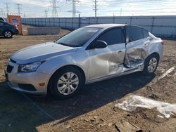 Chevrolet Cruze ls salvage cars for sale: 2012 Chevrolet Cruze LS