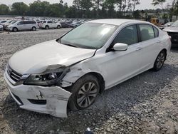 Salvage cars for sale at Byron, GA auction: 2014 Honda Accord LX