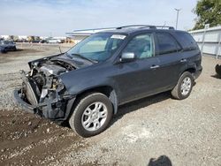 Salvage cars for sale at San Diego, CA auction: 2004 Acura MDX Touring