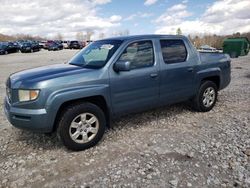 Salvage cars for sale from Copart West Warren, MA: 2006 Honda Ridgeline RTS