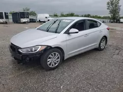 Salvage cars for sale at Kansas City, KS auction: 2017 Hyundai Elantra SE