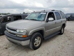 Salvage cars for sale from Copart Houston, TX: 2003 Chevrolet Tahoe C1500