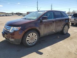 Salvage cars for sale at Colorado Springs, CO auction: 2010 Ford Edge Limited