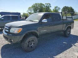 Salvage cars for sale from Copart Gastonia, NC: 2006 Toyota Tundra Double Cab SR5