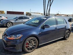 Volkswagen GTI S/SE salvage cars for sale: 2018 Volkswagen GTI S/SE