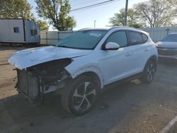 Salvage cars for sale from Copart Moraine, OH: 2016 Hyundai Tucson Limited