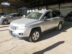 Jeep salvage cars for sale: 2014 Jeep Compass Sport