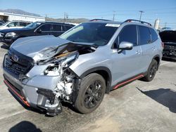 Salvage cars for sale from Copart Sun Valley, CA: 2022 Subaru Forester Sport