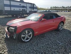 Salvage cars for sale at Windsor, NJ auction: 2012 Chevrolet Camaro 2SS