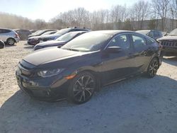Salvage cars for sale at North Billerica, MA auction: 2020 Honda Civic Sport