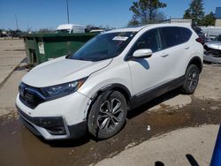 Salvage cars for sale at Woodhaven, MI auction: 2021 Honda CR-V EXL