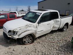Salvage cars for sale at Appleton, WI auction: 2006 Toyota Tundra Double Cab Limited