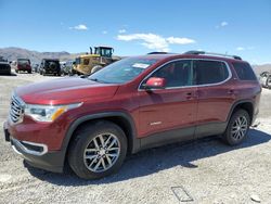 Salvage cars for sale at North Las Vegas, NV auction: 2018 GMC Acadia SLT-1