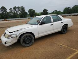 Salvage cars for sale from Copart Longview, TX: 2009 Ford Crown Victoria Police Interceptor