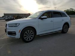 Salvage cars for sale at Wilmer, TX auction: 2017 Audi Q7 Premium Plus