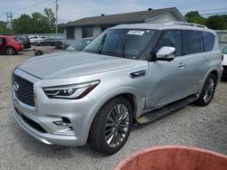 Salvage cars for sale from Copart Conway, AR: 2019 Infiniti QX80 Luxe