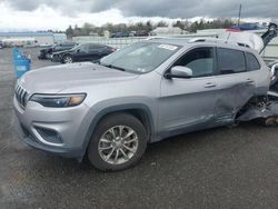 Salvage cars for sale from Copart Pennsburg, PA: 2019 Jeep Cherokee Latitude Plus