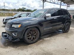 Salvage cars for sale from Copart Orlando, FL: 2014 Jeep Grand Cherokee Overland