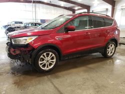 Vehiculos salvage en venta de Copart Avon, MN: 2018 Ford Escape SE