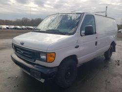 Salvage cars for sale at New Britain, CT auction: 2003 Ford Econoline E150 Van