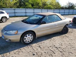 Salvage cars for sale at Hampton, VA auction: 2002 Chrysler Sebring LX