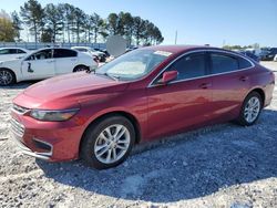Salvage cars for sale at Loganville, GA auction: 2018 Chevrolet Malibu LT