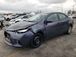 Toyota Corolla l Vehiculos salvage en venta: 2015 Toyota Corolla L