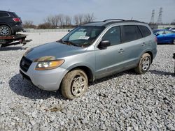 Salvage cars for sale from Copart Barberton, OH: 2009 Hyundai Santa FE GLS