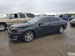 Salvage cars for sale at Indianapolis, IN auction: 2017 Chevrolet Malibu LS